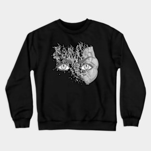 Shattered Heart - Faded Crewneck Sweatshirt